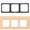 Draper Electrical Plug Socket Cutting Template | Electrical Plug Back Box Stencil Tool | Horizontal Mounting Template for Triple Gang | Electricians Tools