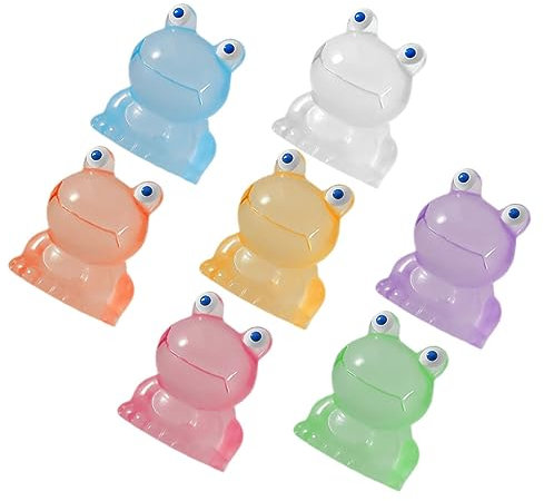 TOYANDONA 7 Piezas Figuras de Luminosas de para Decoración de Escritorio y Jardín Adornos de para y Casa Resistente y Duradero Atmosfera
