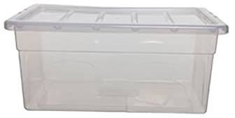 Whitefurze Midi Storage Box With Lid 56cm