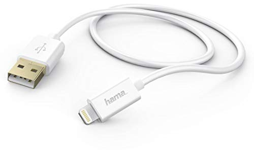 Hama USB Kabel für Apple iPad Lightning 1,5m weiß