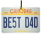 Ali Air Freshener California - Best Dad Nummernschild Auto Lufterfrischer