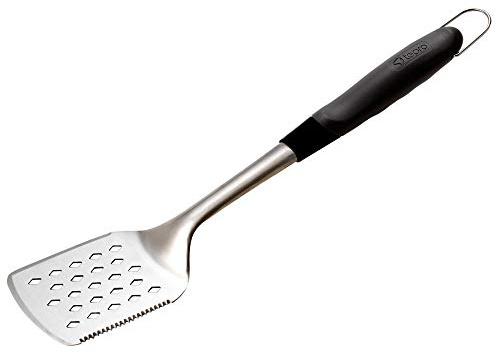 tepro Grillzubehör Grillwender Comfort aus Edelstahl mit Soft-Touch-Griff