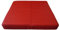Quattro Meble Rot Echtleder Sitzkissen Lederkissen Sitzpolster fur Sessel Stuhle Bank doppelt genähtes Echt Leder Kissen Sitzauflage Auflage (B-40 x T-30 cm)
