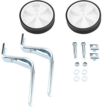 Alomejor Kinderfahrrad St¨¹tzr?der Einstellbar Abnehmbar Fahrrad Stabilisator f¨¹r 12/14/16 Zoll Einzelgang Kinder Fahrr?der