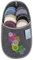 ONVAYA ABS Gästepantoffel | Blumen | 6er Set | Antirutsch | Hausschuhe | Filzpantoffel | Gr. 36-45