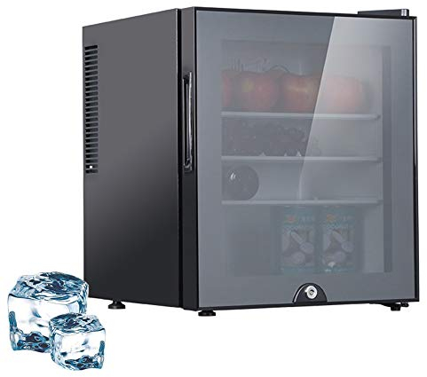 Minicongelador, Mini Frigorífico, Congelador Vertical Compacto De Una Sola Puerta, Mini Refrigerador De Mesa para Dormitorio De Oficina O Apartamento, 30L,Mirror Door