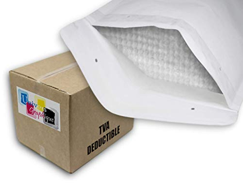 UG-ECO-I9 100 Enveloppes à Bulles d'air Pochettes Bulle, taille I I9 I/9 int. 300 x 445 mm Pour A3, Enveloppe Bulle, enveloppe Matelassées d’Expédition, Pochette Protection d’Envoi