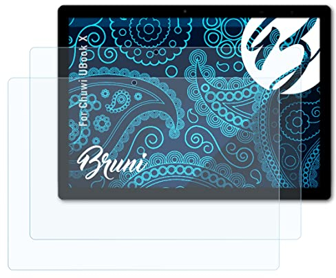 Bruni Schutzfolie kompatibel mit Chuwi UBook X Folie, glasklare Displayschutzfolie (2X)