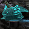 PONLCY Axolotl Led Nachtlicht 3D Illusion Lampe, 16 Farben Fernbedienung USB Schreibtischlampen, Schlafzimmer Dekoration Tischlampe für Kinder Weihnachten Geburtstag Geschenke