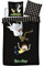 Carbotex bettbezug Rick & Morty 140 x 200 cm Baumwolle schwarz