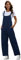 Latzhose Damen Sommer Locker Lang Weite Hose Overall Jumpsuit Einteiler Playsuit Arbeitslatzhose Große Größen mit Taschen Loose Fit Hoseanzug Romper Dunkelblau S