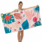 CHARS Mikrofaser Strandtuch XXL Campingtuch Schnelltrocknendes Handtuch Sandfrei Ultraweiches 2-seitigem Musterdruck Reisehandtuch Kompaktes und leichtes Saunatuch Fitness(80×160cm)