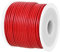 GENIQUE Real/Genuine Round Leather String Cord for Necklace, Bracelets, Jewelry, Kumihimo Braiding, DIY Projects (20 Metres) (1.5mm, Red)