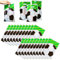 Fußball Geschenktüten,Süßigkeiten Tütchen Geburtstag Tüten zum Mitgebsel Tüten Bunte Geschenktüten zum Verpacken von Geschenken, für Kinder Mädchen Jungen Fußball Geburtstag Deko,Set von 20