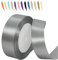 Grau 25mm Satinband 23 Meter, Polyesterband, verschönern Sie Ihre Bastelarbeiten und Feiern, ideal für Geschenkverpackungen, Dekorationen, Hochzeitsautoband, Bänder zum Basteln