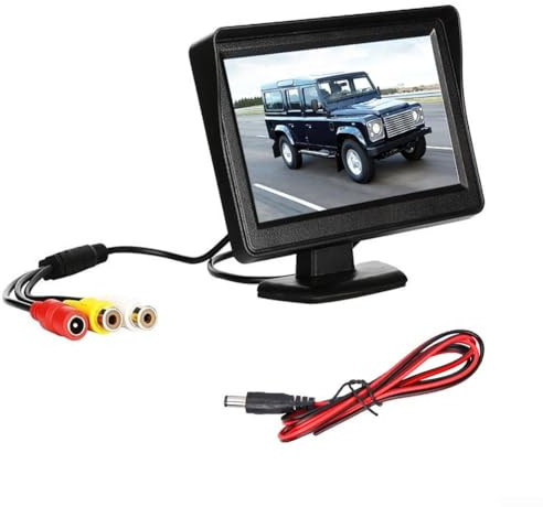 YUANGANG 5 Zoll LCD Auto Monitor, Rückfahrkamera Monito High-Definition-Auto-Display DC 9-32V, QI8VS75W02046J79R710TQ7