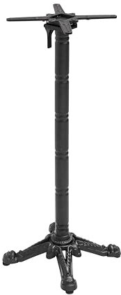 Oviala Tischbein mit Kippsystem, 108 cm, Gusseisen, Schwarz, Versailles