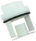 Washer Drain Pump Cover Plug Compatible with Bosch Siemens WM1095/1065 WD7205, Washing Machine Replacement Outlet Seal Drainage Plug (white)