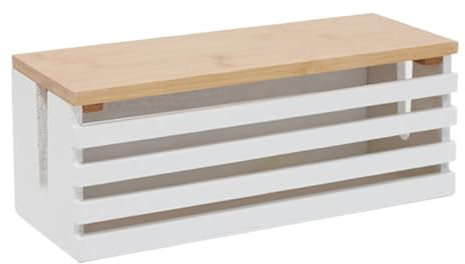 Boîte de gestion des câbles, couvercle de protection de fils TV, plateau de rangement de bureau, accessoires de rangement de câbles, organisateur en bois pour armoires, établi et zones de loisirs