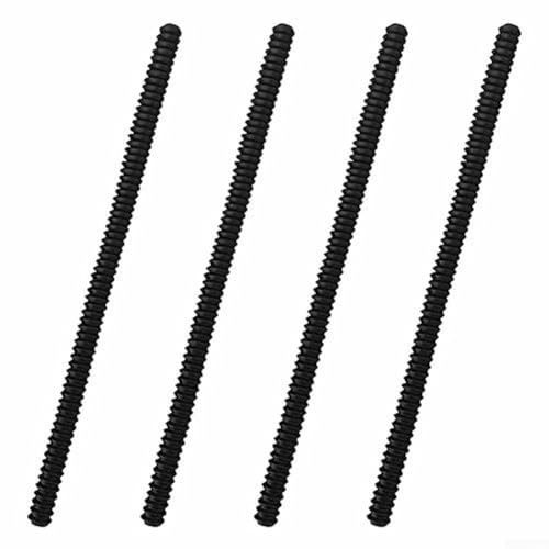 Hitzebeständige Schutzstreifen für Backofen, Toaster und Mikrowelle aus Silikon (schwarz)