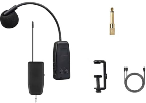 Yoiimiya Violin Wireless Microphone Violin Receiver Short Clip Wireless Instrument Microphone
