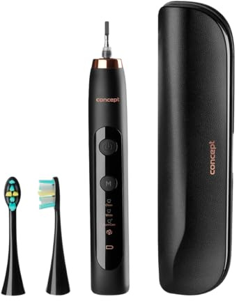 Concept ZK7011 Schallzahnbürste mit Reiseetui PERFECT SMILE, schwarz
