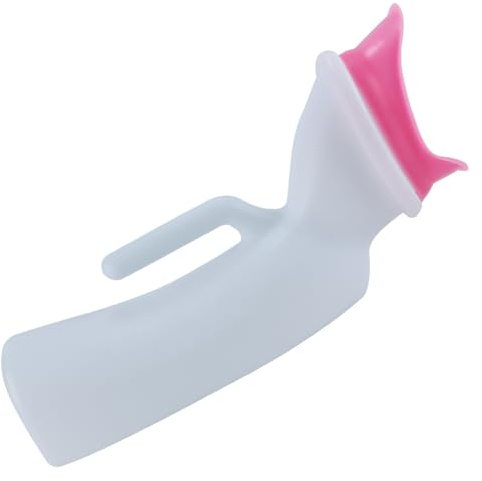 Durlo Botellas de orina femeninas para urinarios portátiles. Botella de orina de 1000 ml para mujeres. Ideal para el hogar, el coche, camping y viajes.