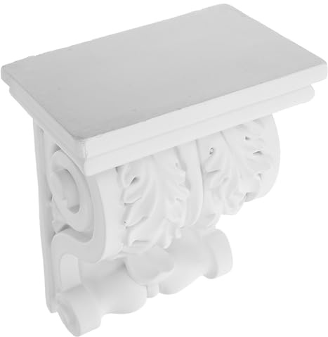 FUOYLOO Ménsula Decorativa de Pu para Soporte de Viga Diseño Europeo Elegante, Material Resistente y Fácil de Instalar para Decoraciones Interiores y Dormitorios