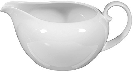 Sauciere 18 cm Rondo white uni 00007 2 Stück von Seltmann Weiden