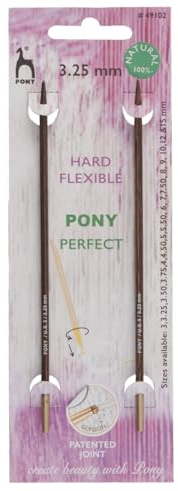 PERFECT I/C 14CMX3.25 - Perfect: Knitting Pins: Circular: Interchangeable: 14cm x 3.25mm - Pony