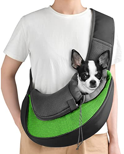 CHUER Trasportino da Viaggio per Gatti e Cani Zaino Gatti, Borsa Zaino per Cani Animali Domestici per Viaggio in Treno Trasportino - Fino a 3 kg