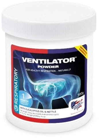 Equine America Ventilator Powder | Premium Ready To Use Horse & Pony Supplement | Support Respiration Naturally | 500 g