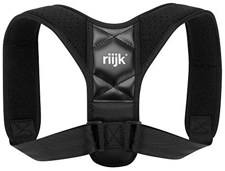 Rücken Geradehalter für Kinder 65-85 cm Brustumfang | Haltungskorrektur Rücken Gurt | Rückentrainer für Zuhause mit Schultergurt als Rückenstrecker