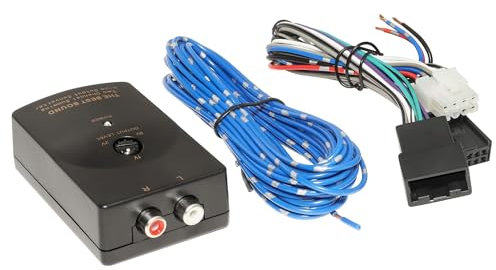 NuIth Add an Amplifier Subwoofer Adapter Interface to Factory OEM Car Radio Select for Toyota Tacoma Corolla Tundra 2019-2021 w/Remote Turn on Wire 2 Channel RCA Line Output Converter Non JBL System