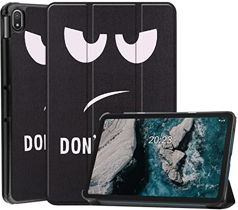 TEYOON Case for Nokia T20,Tri-Fold Smart Shell Stand Ptotection Cover for Nokia T20 (Model TA-1392 / TA-1394 / TA-1397) 2021 Release Tablet,dont touch