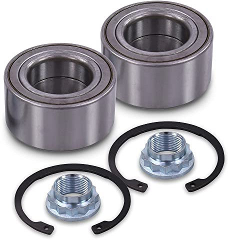 BESTPRICE 2x Radlager hinten Radlagersatz Radlager Set, Kompatibel mit BMW 1er (E81) (E87) (E88) (E82), 3er (E90) (E93) (E92) (E91), Z4 Roadster (E89)