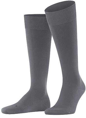 FALKE Herren Kniestrümpfe Ultra Energizing M Kh Baumwolle mit Kompression 1 Paar, Grau Pavement 3828, 41-42