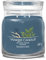 Yankee Candle Candela profumata Bayside, candela in barattolo medio al cedro con doppio stoppino, candela a lunga combustione, miscela di cera di soia, regalo perfetto per le donne (1630014E)