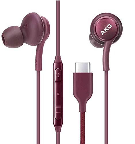UrbanX 2021 Stereo Headphones for Samsung Galaxy S21 Ultra 5G, Galaxy S20 FE, Galaxy S20, Note 20 Ultra, Galaxy A33 5G, A53 5G, M52, M53, A73 5G Microphone and Volume Remote Type-C Connector