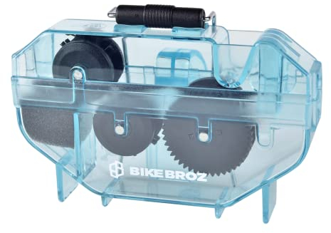 Kettenreiniger Fahrradkette Chuck Chainclean | Kettenreinigungsgerät Fahrrad Werkzeug für Pflege und Reinigung aller Fahrräder | Fahrrad Zubehör by BikeBroz