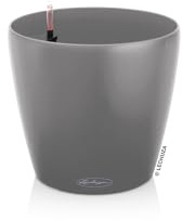Lechuza-Gefäß mit Bewässerungssystem Classico Color 35 hellgrau