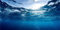 MIRRORANG 180x46cm Aquarium Hintergrund Wasseroberfläche Aquarium Hintergrund Haltbarer Vinyl Hintergrund