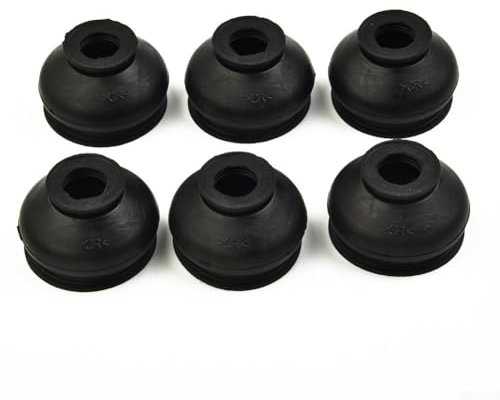 Getdoublerich Gummi Spurstangenkopf Kugelgelenk Stiefel 12 Stück Langlebig und Langlebig Schutz Kugelgelenk Gummi Stiefelabdeckungen Spurstangenkopf Kit Kit