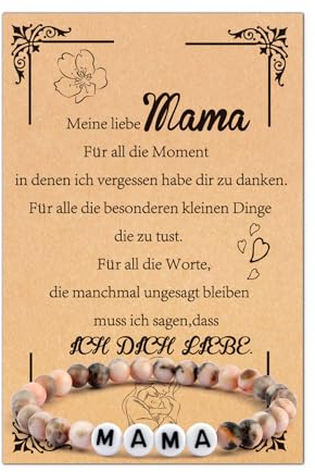 Kzikbxh Mama Geschenk,Muttertagsgeschenke für Mama,Armband Mama,Geschenk für Mama,Geburtstagsgeschenk für Mama,Beste Mama Geschenk,Weihnachtsgeschenke für Mama