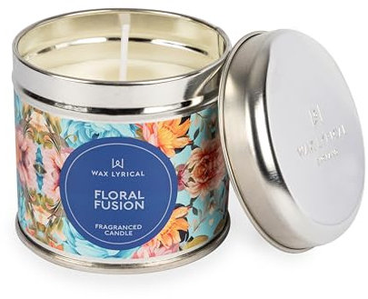 Wax Lyrical Floral Fusion Candle Tin