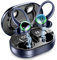 Cuffie Bluetooth Sport 5.3 Stereo Con Mic, Cancellazione Rumore, 50 Ore Di Autonomia, Display LED, IP7 Impermeabili, Blu Scuro