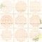 Pilikoll 9 Pcs 30x30cm Mandala Drawing Stencils Large Mandala Stencils for Painting Mandala Paint Drawing Templates Reusable Mandala Stencil Art Set for Painting on Wood, DIY Drawing,Wall Art Design