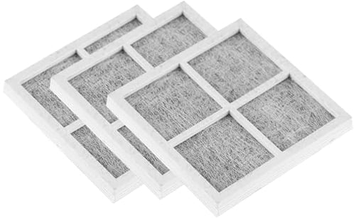 3 Pcs Air Filter Replacement for LG LT120F 469918 Refrigerator Freezer for LG Fridge LFX31925ST LFX31945ST Efficient Odor Removal