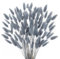 HUAESIN 120 Stück Trockenblumen Klein Pampasgras Natürliche Getrocknet Blumen Getrocknetes Schilfgras Klein für Hochzeit Hause Party Wedding Büro Fotografie Vase Deko Grau