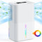 2700ML Dehumidifier for Bedroom Dehumidifiers for Homewith Auto Defrost Function,Timer, Auto Shut Off & 7 Color Lights for Wardrobe Bathroom Closet RV Bedroom Garage Quite dehumidifier